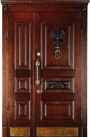 Входная дверь Massive-63 (Массив дерева) - внешняя сторона